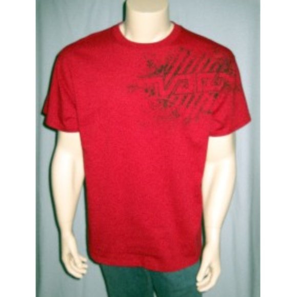 VANS Red Large T Shirt Skateboarding NWT Old Stock - Picture 1 of 5